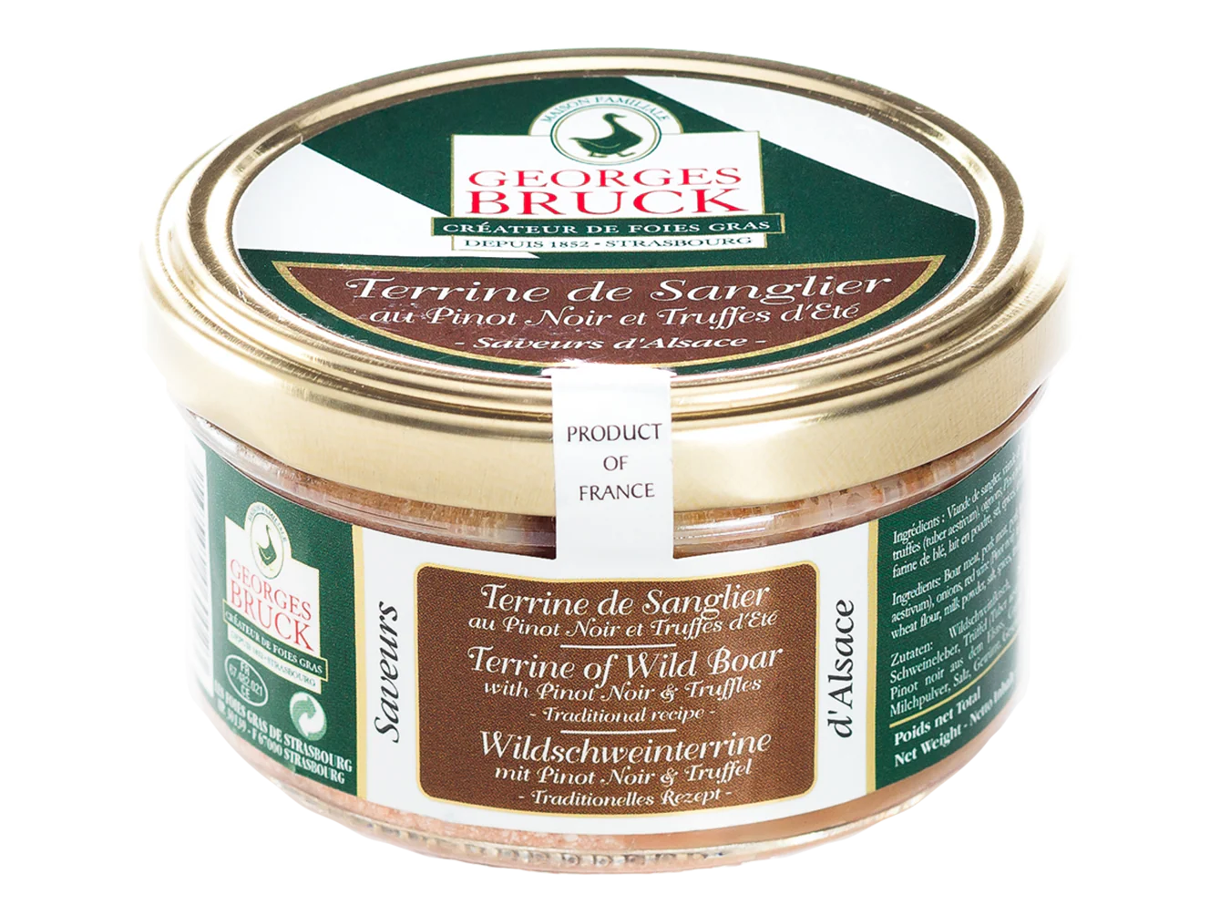 Georges Bruck Wild Boar with Pinot Noir Terrine, 140g
