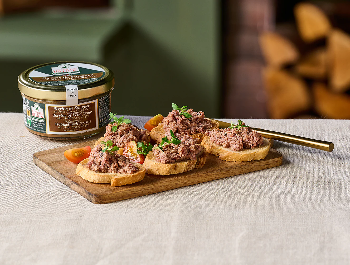 Georges Bruck Wild Boar with Pinot Noir Terrine, 140g - Image 2