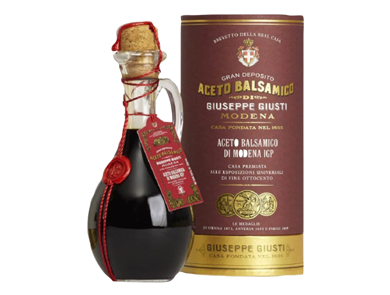 Giuseppe Giusti 3 Gold Medals Anforina Balsamic Vinegar of Modena