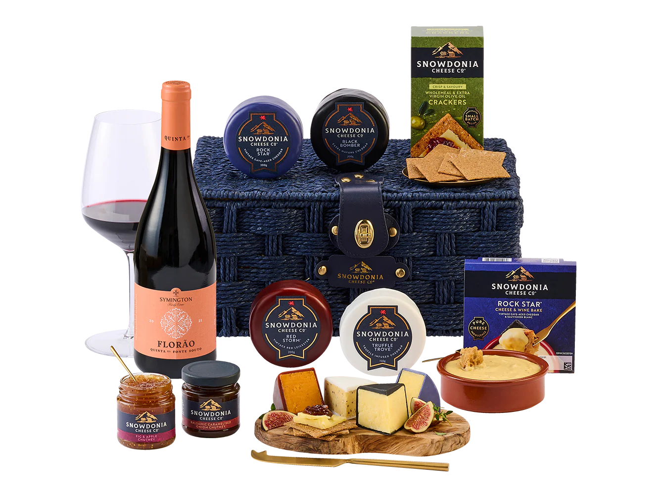 Luxury Cheese & Wine Hamper