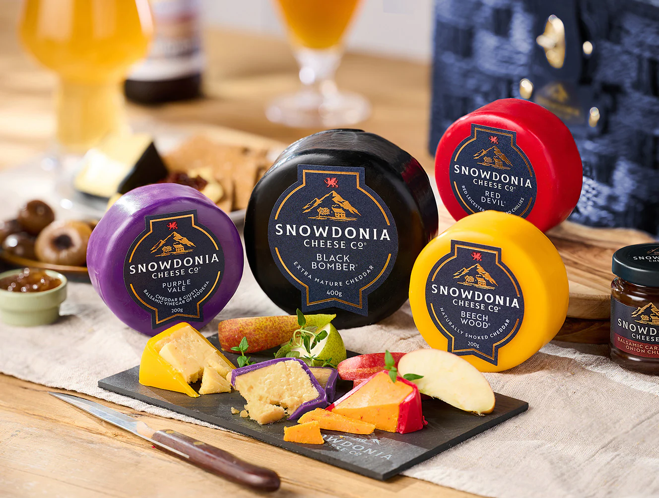 Ploughman's Hamper of Luxury Cheese & Craft Beer - Image 5