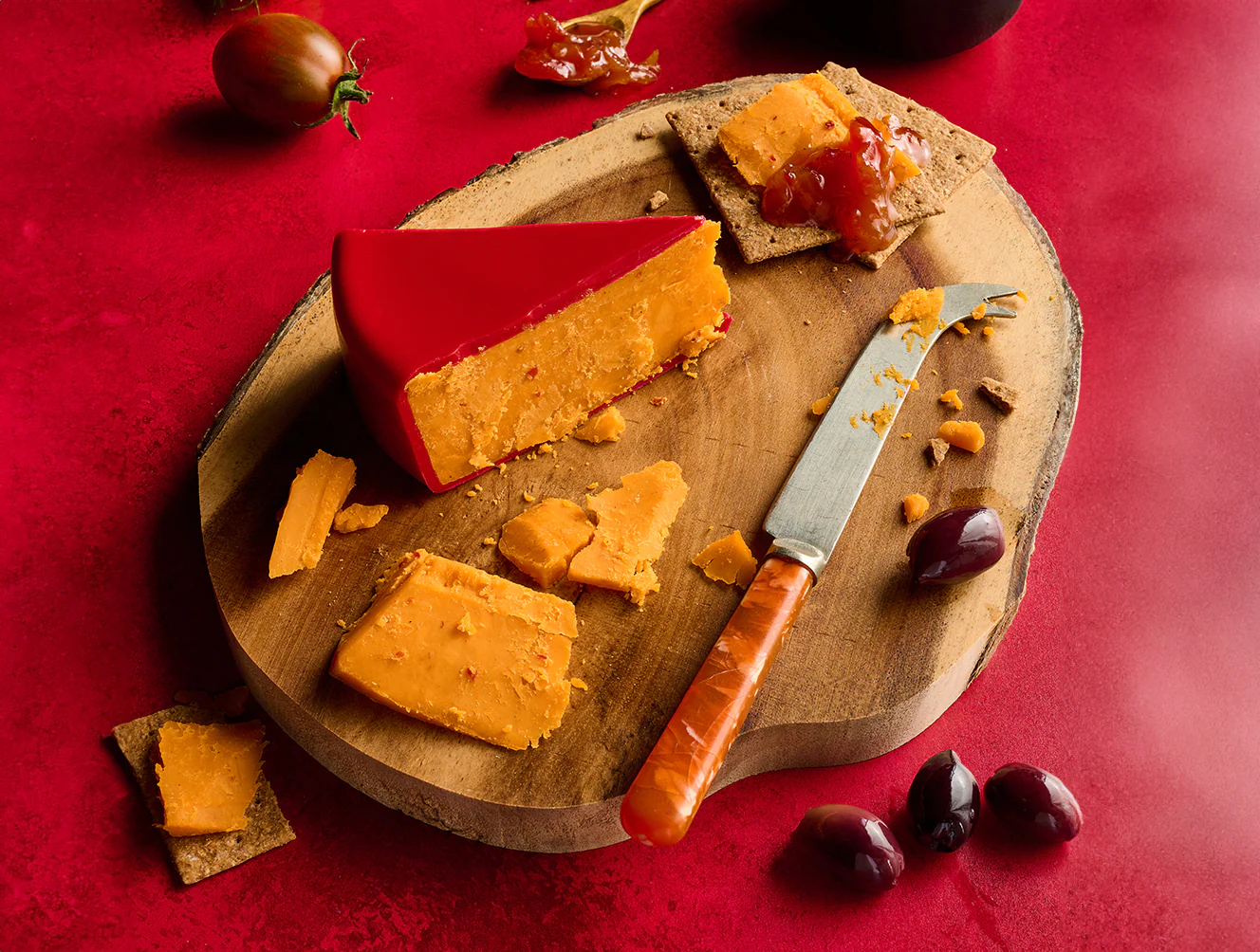Spicy Cheese & Chutney Duo with Slate - Image 4