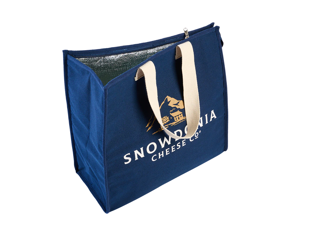 Slate Blue Insulated Cool Bag - Image 4