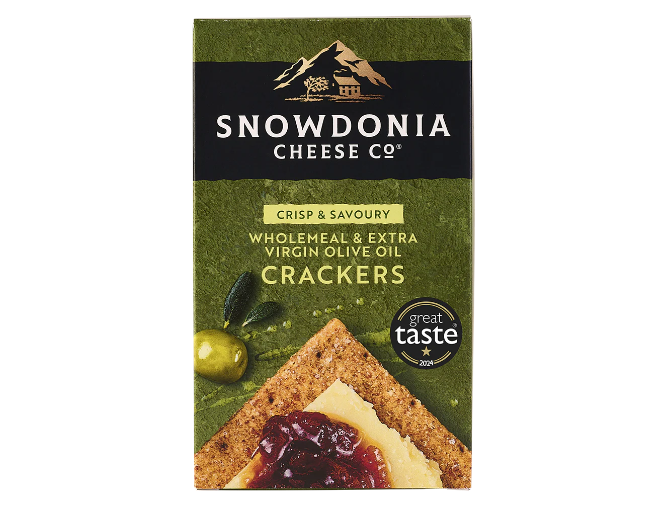 Wholemeal & Extra Virgin Olive Oil Crackers
